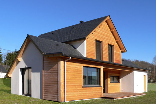 Maison Bardage Et Enduit