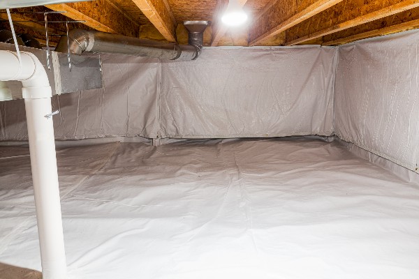 vide sanitaire dans une maison neuve